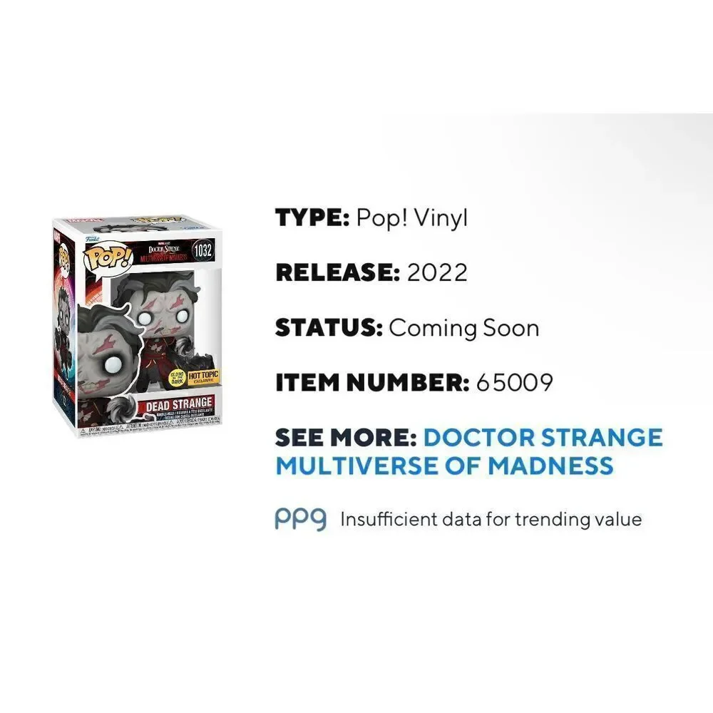 DEAD STRANGE (GLOWS IN THE DARK) - Picture 2 of 4